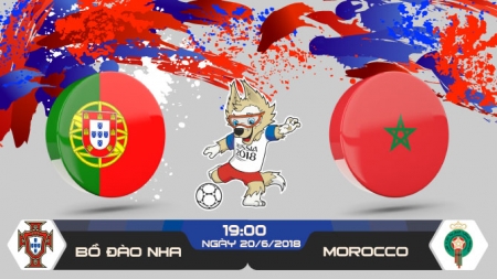Soi kèo Bồ Đào Nha vs Morocco, 19h00 ngày 20/06, World Cup 2018