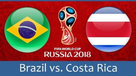 Soi kèo Brazil vs Costa Rica, 19h00 ngày 22/06, World Cup 2018