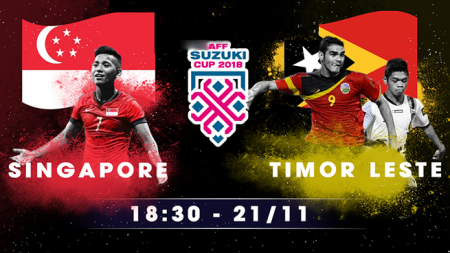 Soi kèo Singapore vs Timor Lester, 18h30 ngày 21/11, AFF Cup 2018