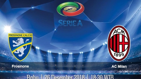 Soi kèo Frosinone vs AC Milan, 18h30 ngày 26/12, VĐQG Italia