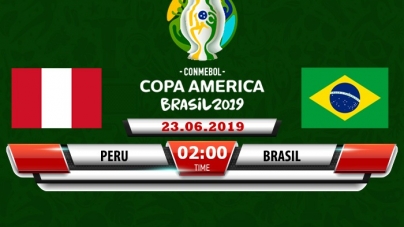 Soi kèo Peru vs Brazil, 02h00 ngày 23/06, Copa America 2019