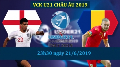 Soi kèo U21 Anh vs U21 Romania, 23h30 ngày 21/06, VCK U21 Châu Âu