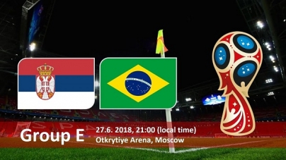 Soi kèo Serbia vs Brazil, 01h00 ngày 28/06, World Cup 2018