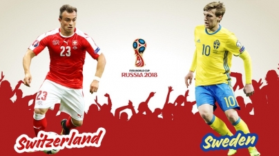Soi kèo Thụy Điển vs Thụy Sĩ, 21h00 ngày 03/07, World Cup 2018