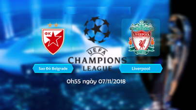 Soi kèo Crvena Zvezda vs Liverpool, 00h55 ngày 07/11, UEFA Champions League