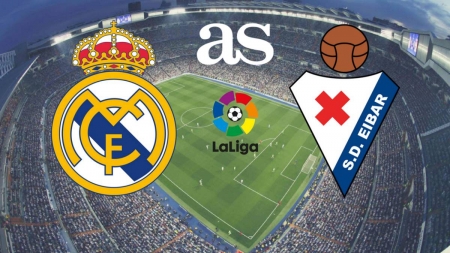 Soi kèo Real Madrid vs Eibar, 21h15 ngày 06/04, VĐQG Tây Ban Nha