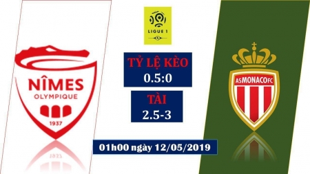 Soi kèo Nimes vs Monaco, 01h00 ngày 12/05, VĐQG Pháp