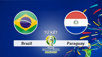 Soi kèo Brazil vs Paraguay, 07h30 ngày 28/06, Copa America 2019