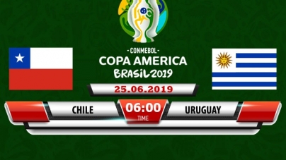 Soi kèo Chile vs Uruguay, 06h00 ngày 25/06, Copa America 2019