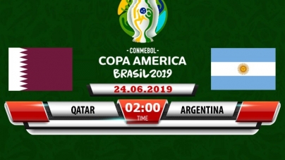 Soi kèo Qatar vs Argentina, 02h00 ngày 24/06, Copa America 2019